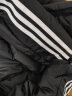 adidas 530蓬长款保暖连帽鸭绒羽绒服男女阿迪达斯官方轻运动 黑色 A/M 实拍图