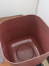 介屋茶桶茶渣废水桶功夫茶具配件过滤储水桶小号家用茶台茶水桶垃圾桶 茶渣桶(咖啡色)+透明排水管110cm 实拍图