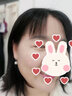 惜梦 S925银仿珍珠耳环女耳坠高级感银耳扣七夕生日礼物送女友送老婆 925银简约贝珠耳扣 实拍图