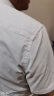 南极人（Nanjiren）男士短袖衬衫商务休闲正装 男装半袖工装职业衬衣 XGZDX601 短袖白色40 实拍图
