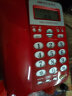 宝泰尔（BOTEL）电话机座机 固定电话 办公家用 免电池/大按键  T121红色 晒单实拍图