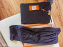 浪莎秋衣秋裤男内衣莫代尔棉竹纤维基础内衣木代尔男士薄款内衣套装 圆领-黑色 3XL /185码 实拍图