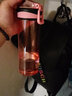 茶花（CHAHUA）运动水杯塑料便携弹盖随手杯夏季儿童学生户外健身大容量情侣水杯 红+绿 620ml 实拍图