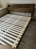 沃木 实木床 双人床主卧床 新中式小户型橡木床 现代简约夜灯储物 1.2*2米+椰棕床垫 实拍图