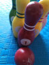 三格田（SANGTY）实木保龄球玩具儿童套装大号室内球类运动男童孩宝宝智力2-3-4岁 2665实木保龄球（巨大/数字） 实拍图