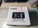 佳能（Canon）小痰盂三代 ef50 1.8stm 标准定焦镜头 单反相机大光圈全画幅人像镜头 EF 50 1.8+定制遮光罩 官方标配 实拍图