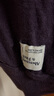 ABERCROMBIE & FITCH男装24秋冬款经典小麋鹿美式半拉链套头针织衫毛衣KI120-4149 深紫色 M (180/100A) 实拍图