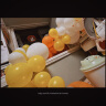 墨斗鱼 马卡龙气球 小雏菊太阳花朵气球链套装生日派对开业典礼场景布置 实拍图