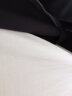 BFDQJS重磅纯棉纯色宽松圆领长袖t恤男秋冬百搭情侣装上衣内搭打底衫 【纯棉长袖】白色+活性黑 3XL(推荐体重170-190斤) 实拍图