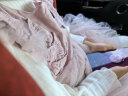 戴维贝拉（DAVE＆BELLA）儿童童装夏装女连衣裙网纱裙公主裙儿童蓬蓬裙DB7536-R烟紫色120 晒单实拍图