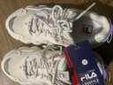 FILA 斐乐女鞋猫爪鞋3代老爹鞋休闲运动鞋缓震厚底慢跑鞋FLUID Ⅲ 奶白-GD 35.5 实拍图