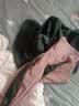 斯泊恩瑜伽服套装女长袖秋冬专业普拉提训练服户外跑步运动速干健身上衣 黑色长袖+文胸+哈伦裤(三件套) L （100-120斤） 实拍图