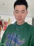 芊芽轻奢品牌项链男个性潮人嘻哈配饰男士毛衣链吊坠挂饰挂件饰品女 圆环五角轮 实拍图