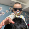 飞行宝宝（BABIATORS） 儿童太阳镜宝宝防晒墨镜男女童爱心眼镜婴幼儿防紫外线1-6岁柔软 keyhole系列 气质黑 3-5岁 实拍图