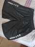 艾伦伯顿（Alen Botun） 运动短裤女夏季宽松速干瑜伽健身百搭大码胖mm跑步服休闲裤 潮流短裤【五分裤】 L (适合120至140斤) 实拍图