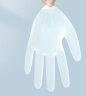 可孚  一次性医用手套100只pvc洗碗食品级含橡胶手套薄膜透明加厚防护指套医疗外科家用医生用手术护理M码 实拍图