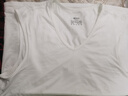 红豆（Hodo）【衬衫伴侣】男士打底棉背心春夏内搭透气商务外穿运动坎肩礼盒装 男士商务白（进阶版100S长绒棉） XL 实拍图