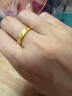 周生生  足金情侣黄金戒指男女款 求婚结婚对戒 78205R计价 15圈 - 4.23克(含工费100元) 晒单实拍图