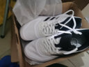 阿迪达斯（adidas）男鞋跑步鞋 25冬季新款缓震轻便夜跑运动鞋网面透气低帮休闲鞋子 新到货/黑白缓震/晒图退5 40.5 （内长250mm） 实拍图