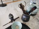 不拙茶道六君子套装功夫茶具配件茶夹子茶勺茶艺摆件茶具配件三件套 5-福运文泽茶道六君子+静心茶宠 实拍图
