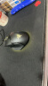 CHERRY樱桃 鼠标垫中号 办公桌垫 键盘垫 游戏鼠标垫 高密纤维顺滑鼠标垫 黑色细面 360*280*4mm 实拍图