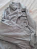 南极人纯棉睡衣男秋冬季长袖长裤休闲宽松开衫可外穿男士全棉家居服套装 浅灰 L /100-120斤左右 实拍图