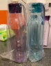 乐扣乐扣（LOCK&LOCK）运动塑料水杯学生杯便携随手带杯子两件套550ml*2 HLC644S601 实拍图