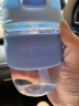膳魔师（THERMOS）玻璃杯冷萃杯单层吸管410ml男女通用随手杯耐热耐冷TCGK-410-S BL 实拍图