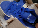 adidas「面包鞋」GRAND COURT BASE 00s休闲低帮板鞋男女阿迪达斯 半荧光蓝/白色/树脂黄     40.5 实拍图