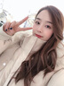 韩璐娇（hanlujiao）羽绒棉服女中长款2024冬季新款韩版宽松棉衣女加厚面包服棉袄外套 米白色 S【建议80-110斤】 实拍图
