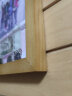 维佳 实木相框摆台挂墙画框装裱框A4拼图框创意框定制油画框照片框 胡桃色 8寸（可放15.2*20.3厘米） 实拍图