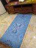 伽典（JIADIAN） 印花天然橡胶瑜伽垫大尺寸减震隔音男加长加宽80cm防滑健身垫女 8mm厚智慧万象185X80cm 实拍图