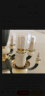 可洛 美式全铜吊灯欧式黑金客厅灯简约大气卧室餐厅别墅楼梯复古灯具 3头（直径46cm高度42cm）定制款 晒单实拍图