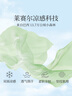 茵曼（INMAN）章若楠同款欧若风天丝薄开衫女装衬衫2025夏季新品长袖衬衣 美背开叉款蓝星花蓝-18424145 S 实拍图