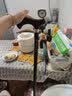 雅轩斋红木老人拐杖防滑木头手杖实木拐棍送父母生日礼物长辈祝寿登山杖 D款紫檀色 身高145-150 实拍图