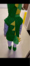 丘莱兔 万圣节演出服恐龙连体老虎表演卡通cos兔子角色扮演儿童动物服装 松绿色 绿恐龙（无打底） 110cm 晒单实拍图