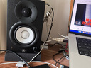 YAMAHA 雅马哈 HS3 HS4 有源监听音箱经典白盆电脑手机有源音箱电脑音乐 HS4【黑色对装】 实拍图
