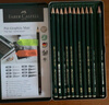 辉柏嘉（Faber-castell）9000铁盒素描铅笔12支套装原装进口专业5h-5b绘画铅笔美术用品素描工具119064 速写 马克笔绘画 实拍图