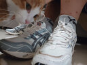 亚瑟士ASICS复古慢跑鞋男女同款老爹鞋运动休闲鞋舒适运动鞋 GEL-1090 烟灰色 37.5 实拍图