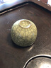 灵青坊 茶杯主人杯单杯大号精品青瓷手工品茗杯品茗杯单个哥窑冰裂纹开片可养主人杯家用喝茶个人杯功夫茶具 哥窑米黄铁线 实拍图