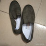 红青百年老北京布鞋男灯芯绒夏季透气豆豆鞋防滑软底工作鞋软底轻便开车鞋 灰色 39 实拍图