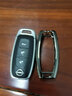 猛速适用日产钥匙套天籁14代轩逸奇骏逍客尼桑骐达途达乐蓝鸟汽车壳扣 I款4键尾箱-金属扣【亮黑色】 实拍图