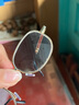 町仪芘琳折叠老花镜男女款品质高清防蓝光老年人老光老花眼镜男士女士通用 DH-077 金色（皮盒+布） 定制400度看近老花镜 实拍图