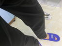 佐优品坠感小西裤男九分裤子韩版潮流修身小脚休闲长裤秋冬季直筒西装裤 (1件)黑色(长裤) 38 建议180-190斤内 实拍图