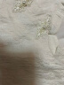 百图betu女装2024春夏新款衬衫优雅国潮短袖衬衫新中式小衫女2403T52 浅杏色 M（预售06/12发货） 晒单实拍图