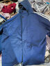 DESSO唐狮集团夹克男冲锋外套秋冬连帽上衣可拆卸帽子户外登山情侣服 蓝色 2XL (建议130斤-145斤) 实拍图