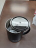 膳魔师（THERMOS） 不锈钢时尚简约带盖牛奶咖啡杯办公水杯把手杯可团购定制刻字JDG TCDG-451-黑色 实拍图
