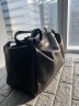 博迈伦（BOMAILUN）品牌真皮旅行包男大容量托特包潮流时尚运动包出差单肩手提行李包 黑色 23L 晒单实拍图