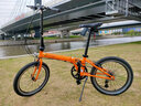 大行（DAHON）大行P8折叠自行车20英寸8速成人学生通勤运动单车SP8经典款KBC083 丽面橙 实拍图