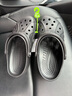 卡骆驰（CROCS）洞洞鞋贝雅男鞋夏季新款男士沙滩鞋凉鞋拖鞋女鞋 10126-001/黑色（尺码偏大） 37 -38(230mm) 实拍图